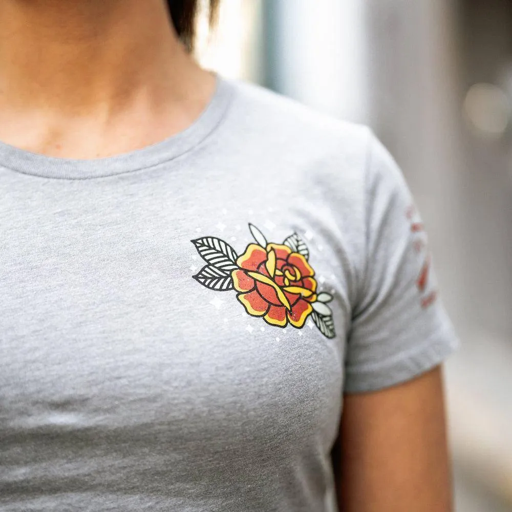 Women's Leader Of The Pride Slim Fit T-Shirt - Dark Heather Gray