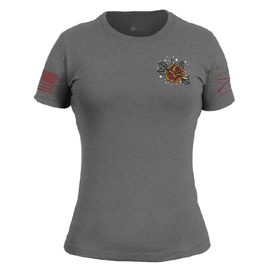 Women's Leader Of The Pride Slim Fit T-Shirt - Dark Heather Gray