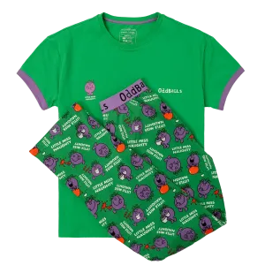 Womens Long Pyjamas - Little Miss Naughty - Trousers & T-Shirt