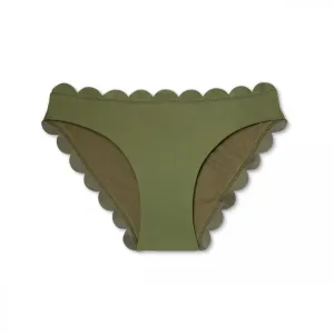 Xhilaration Women's Scallop Cheeky Bikini Bottom