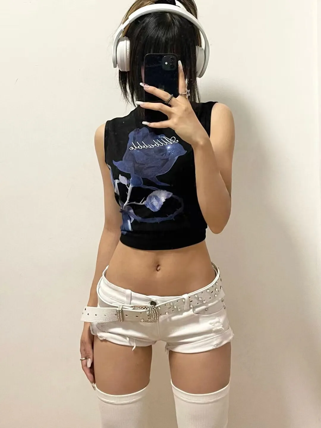 Y2k Denim Shorts UB98433
