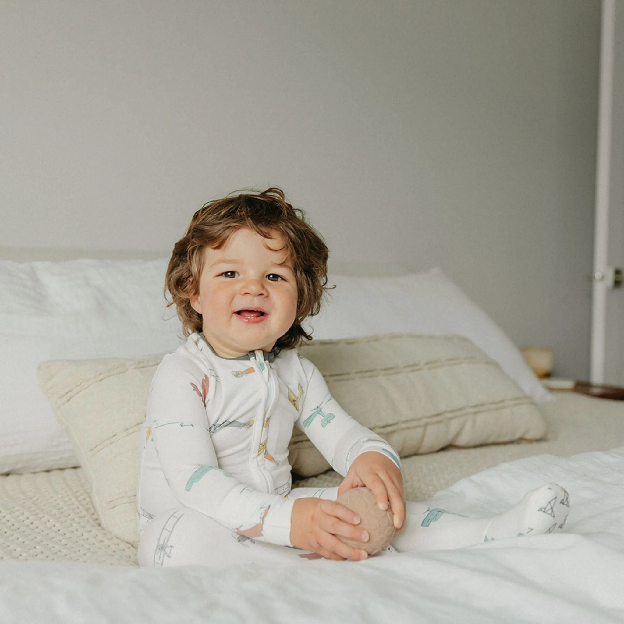 Zip-Up Footie Pajama - Ace