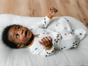 ZippyJamz Bamboo Footed Sleeper - All Spruced Up