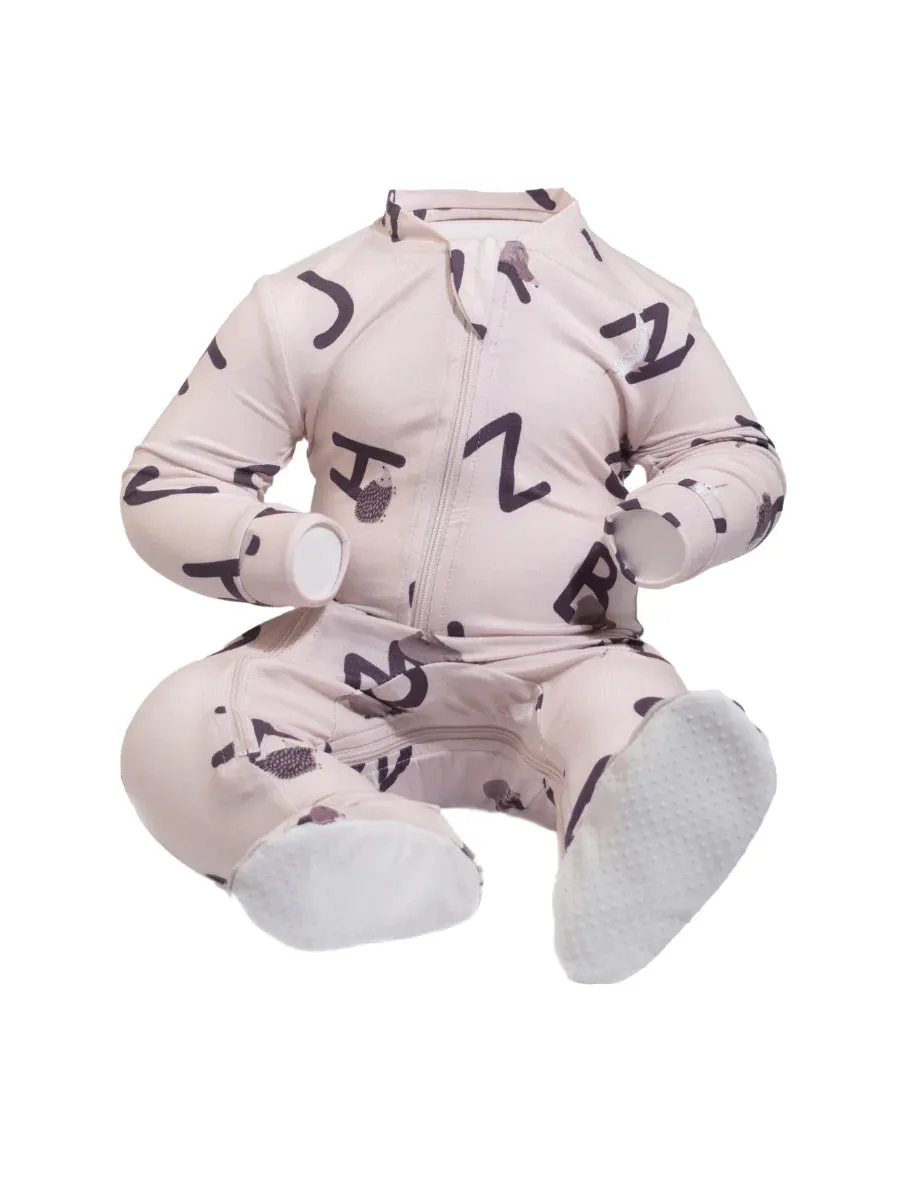 ZippyJamz Bamboo Footed Sleeper - AlphaJamz